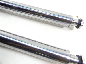 2008 Harley Touring FLHX Street Glide Straight Front Fork Leg Set 41mm 46502-06