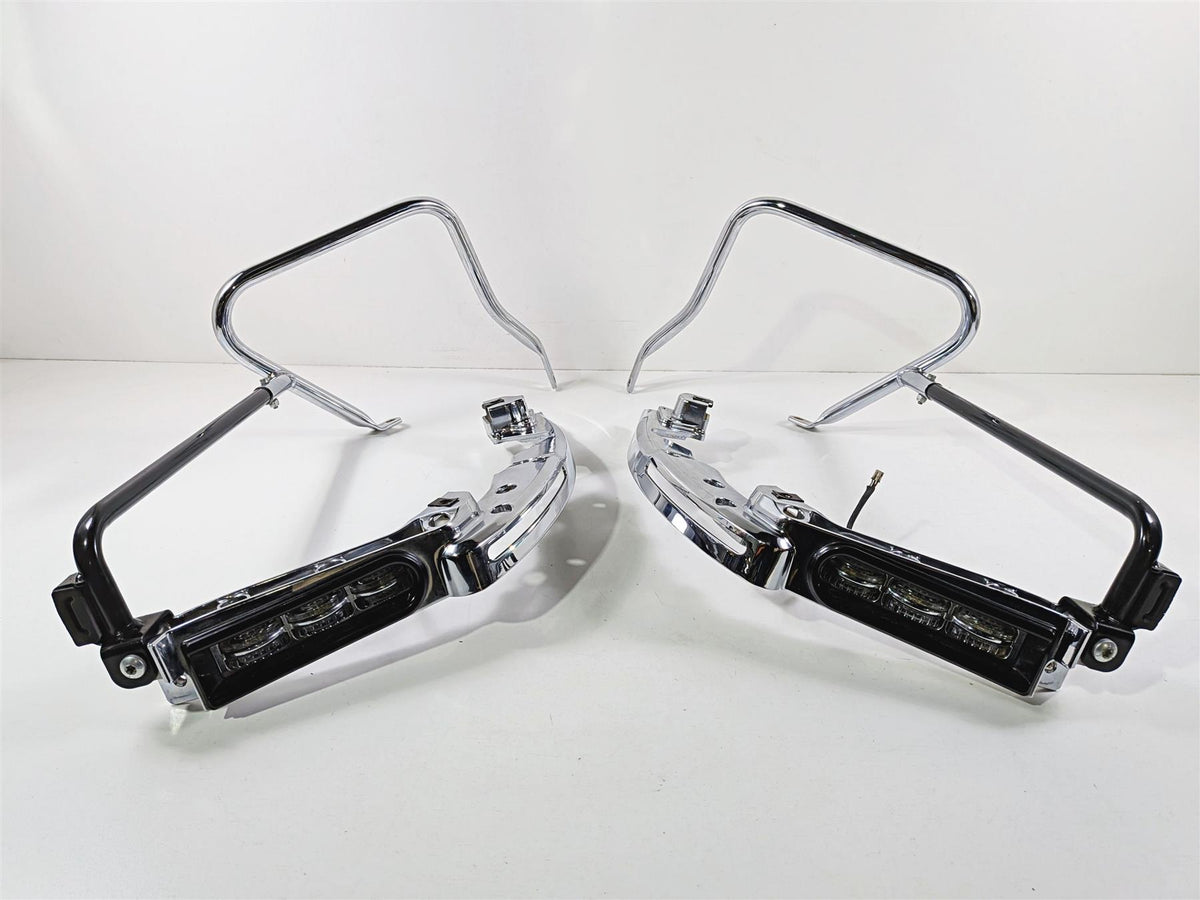 2014 Harley Touring FLHTK Electra Glide Saddlebag Support Holder Set 90200501-Mototech271