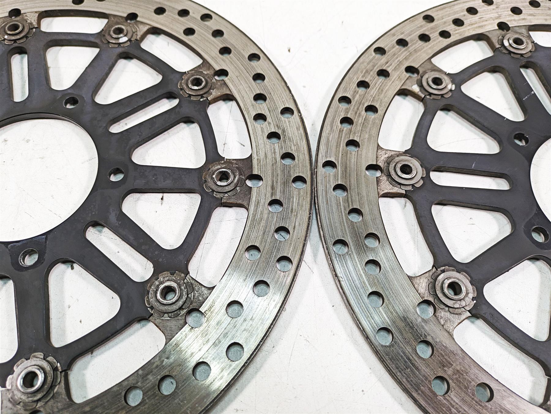 2013 MV Agusta F3 675 ERA Brembo Front Brake Disc Rotor Set 320mm 8000B4450 {{ shop.shopifyCountryName }} - Mototech271