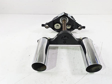 2007 Harley Touring FLHTCU SE CVO E-Glide Upper Lower Triple Tree Set 45446-87A {{ shop.shopifyCountryName }} - Mototech271