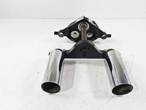 2007 Harley Touring FLHTCU SE CVO E-Glide Upper Lower Triple Tree Set 45446-87A | Mototech271