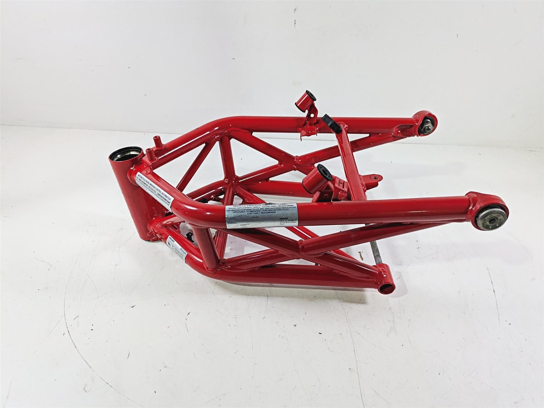 2009 Ducati Monster 1100 S Straight Main Frame Chassis With Clean Texas Title - 47021963A {{ shop.shopifyCountryName }} - Mototech271