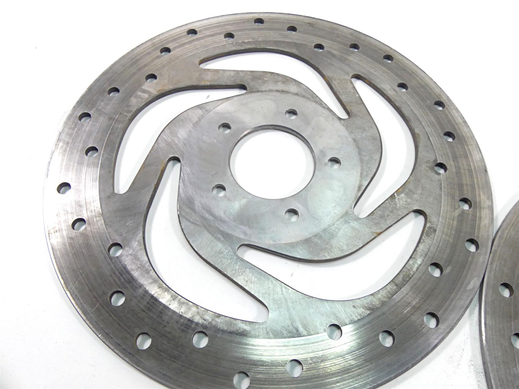 2009 Harley XR1200 Sportster Front Straight Brake Rotor Disc Set 41820 ...