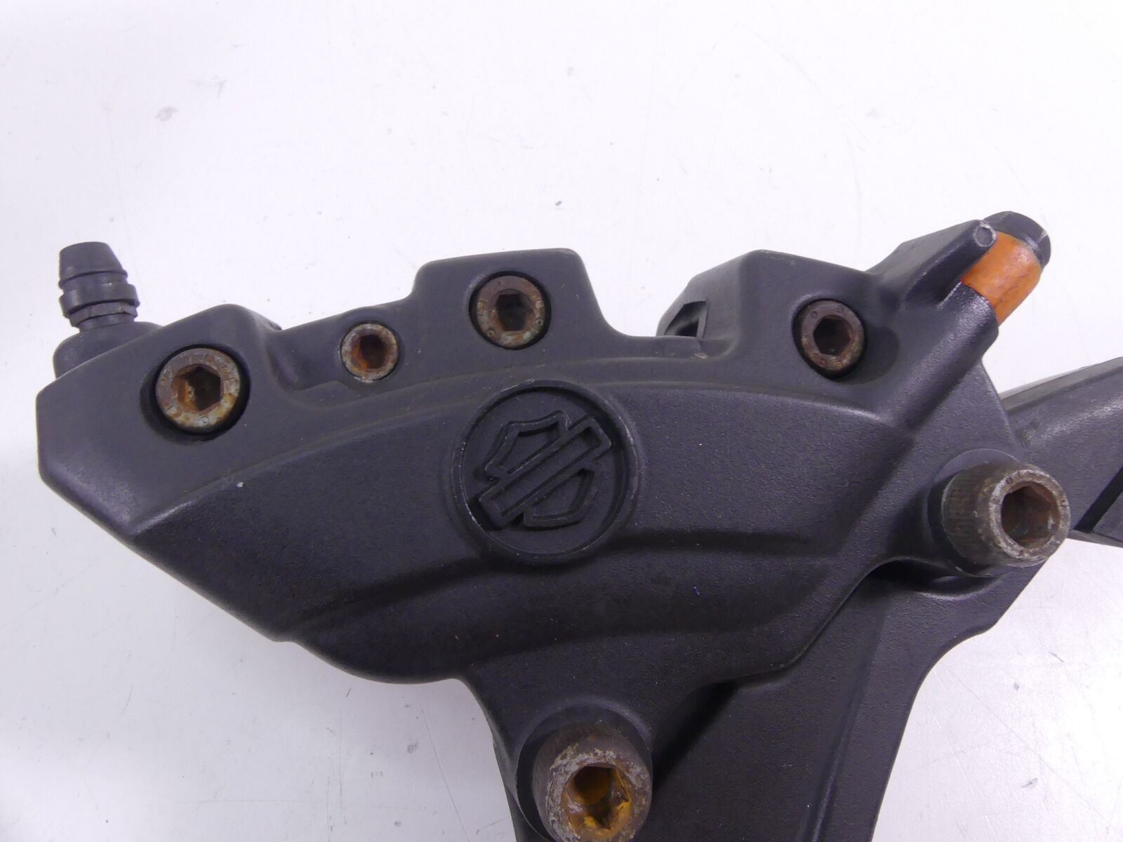 2009 Harley Touring FLHRC Road King Rear Brake Caliper & Bracket 44080-08C {{ shop.shopifyCountryName }} - Mototech271