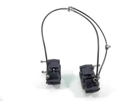 2014 Harley FXDL Dyna Low Rider Front Brake Caliper & Line Set 41300001 41300002 {{ shop.shopifyCountryName }} - Mototech271