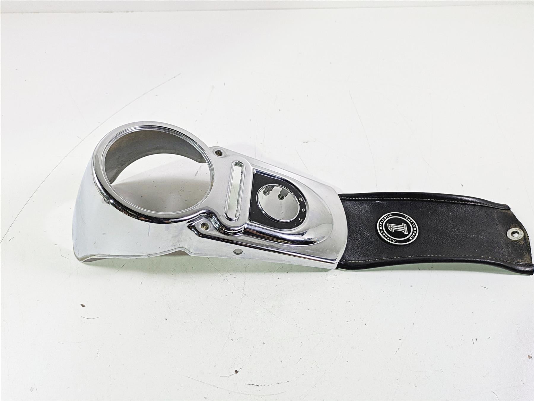 2011 Harley FXDC Dyna Super Glide Tank Dash Chrome Cover Panel 71204-04 {{ shop.shopifyCountryName }} - Mototech271