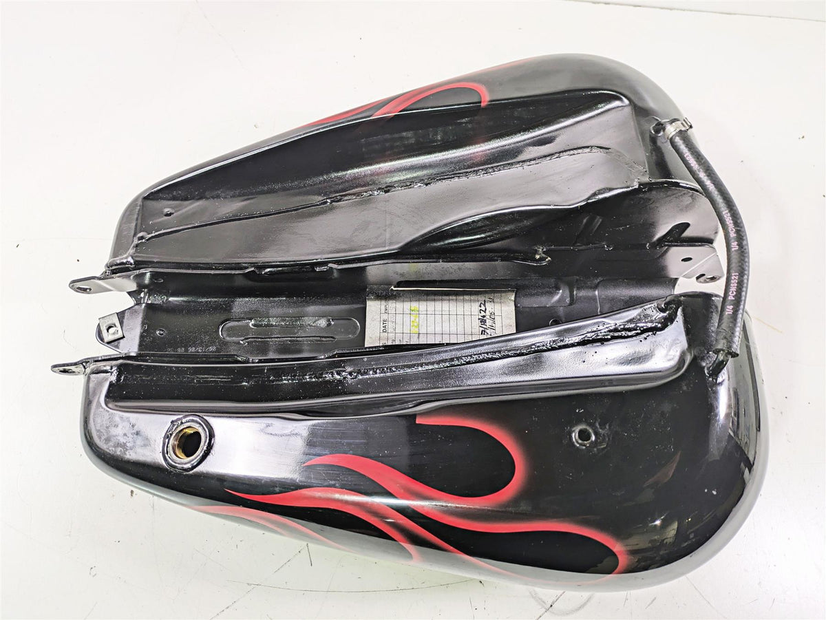 2007 Harley FXDWG Dyna Wide Glide Fuel Gas Petrol Tank - Dented 61586-04B {{ shop.shopifyCountryName }} - Mototech271