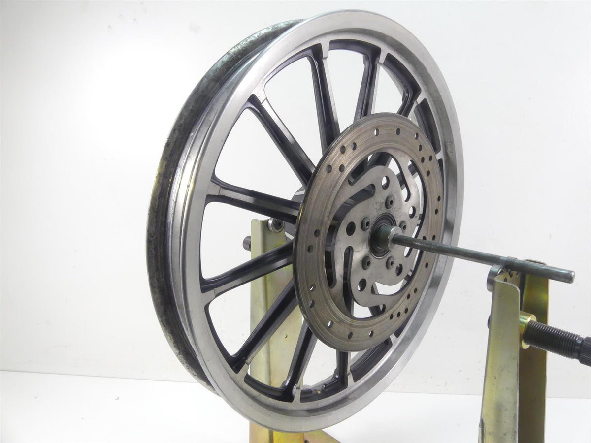 2005 Harley Dyna FXDLI Low Rider Front 13 Spoke Wheel Rim 19x2.15 43499-00 {{ shop.shopifyCountryName }} - Mototech271