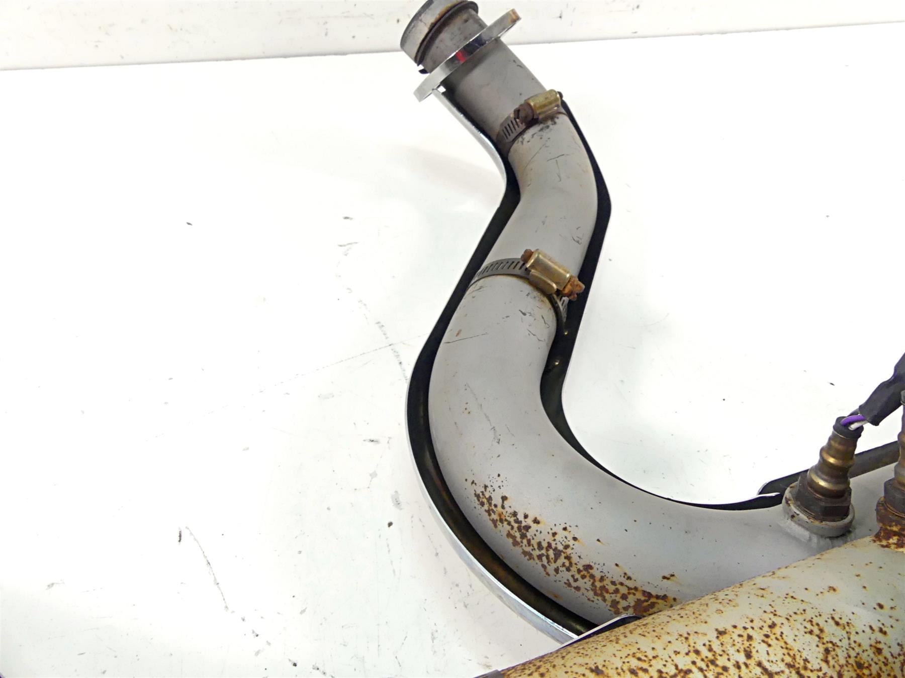 2013 Harley Touring FLTRX Road Glide Like Fuel Moto Jackpot 2-1/2" Exhaust Header {{ shop.shopifyCountryName }} - Mototech271
