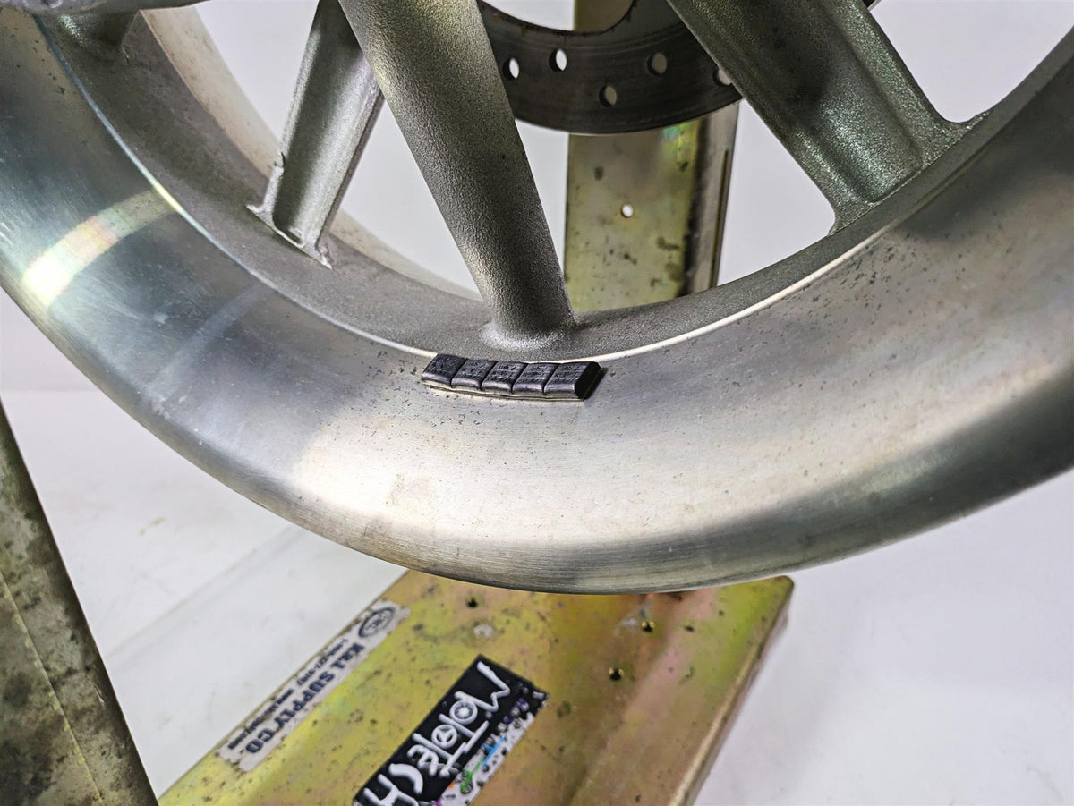 2006 Harley VRSCR Street V-Rod 10 Spoke Rear Wheel Rim 18x5.5 41225-05 {{ shop.shopifyCountryName }} - Mototech271