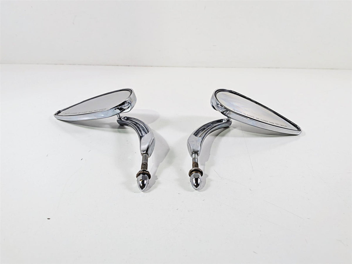 2014 Harley Touring FLHTK Electra Glide Willie G Teardrop Chrome Mirror 56000394-Mototech271