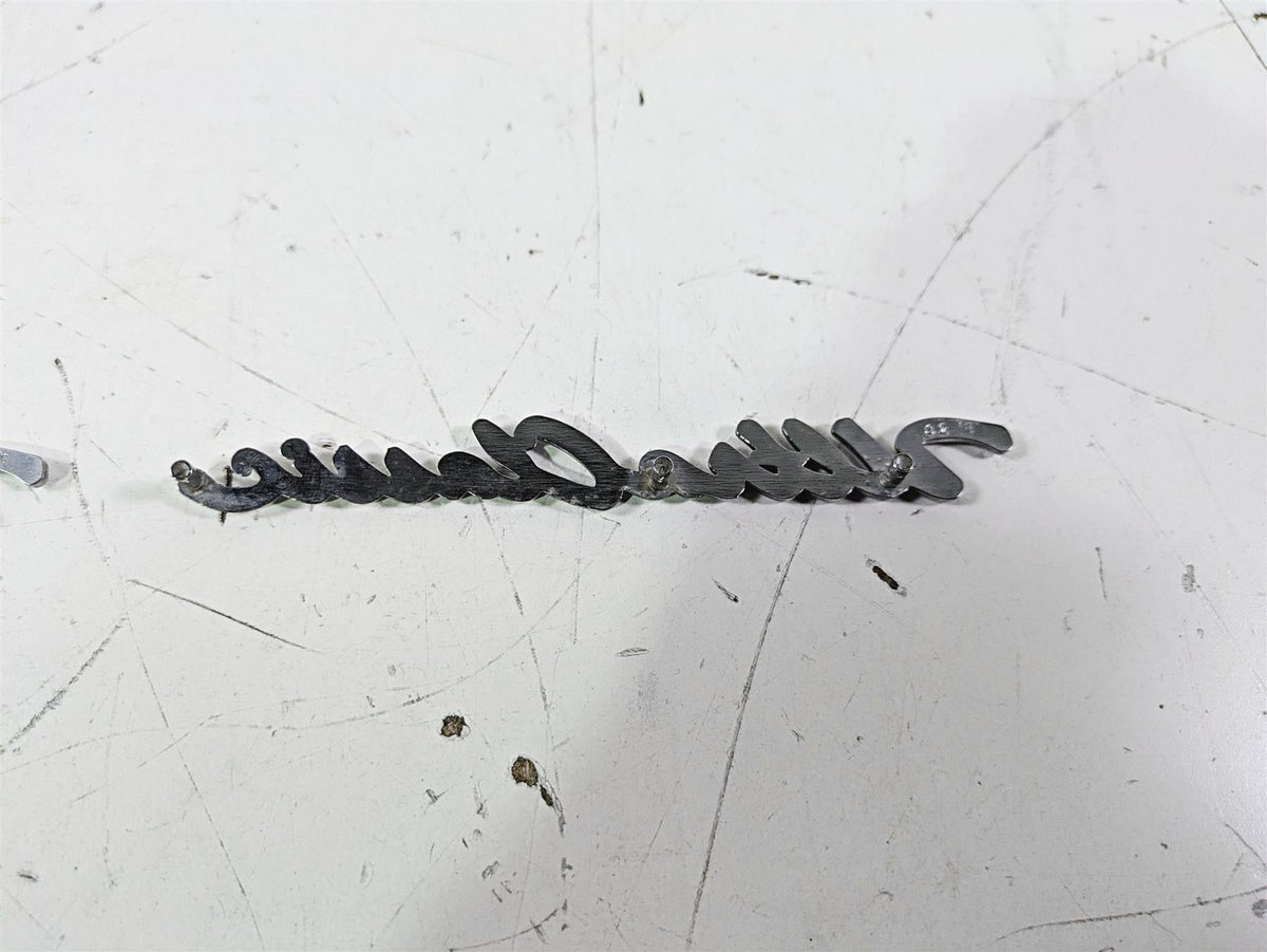 2003 Harley Touring FLHTCUI E-Glide 100th Front Fender Emblem Set 59236-97A {{ shop.shopifyCountryName }} - Mototech271