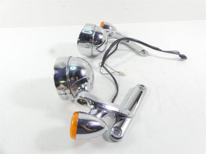 2004 Harley FLHTC SE CVO Electra Glide Front Spot Light Blinker Set 68836-04