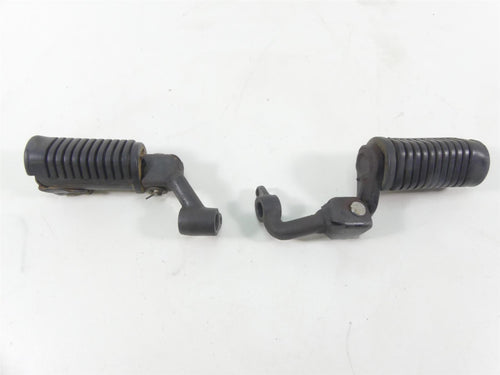 1980 Honda CB750C Custom Front Rider Driver Foot pegs 50630-425-730 50640-425-730 | Mototech271