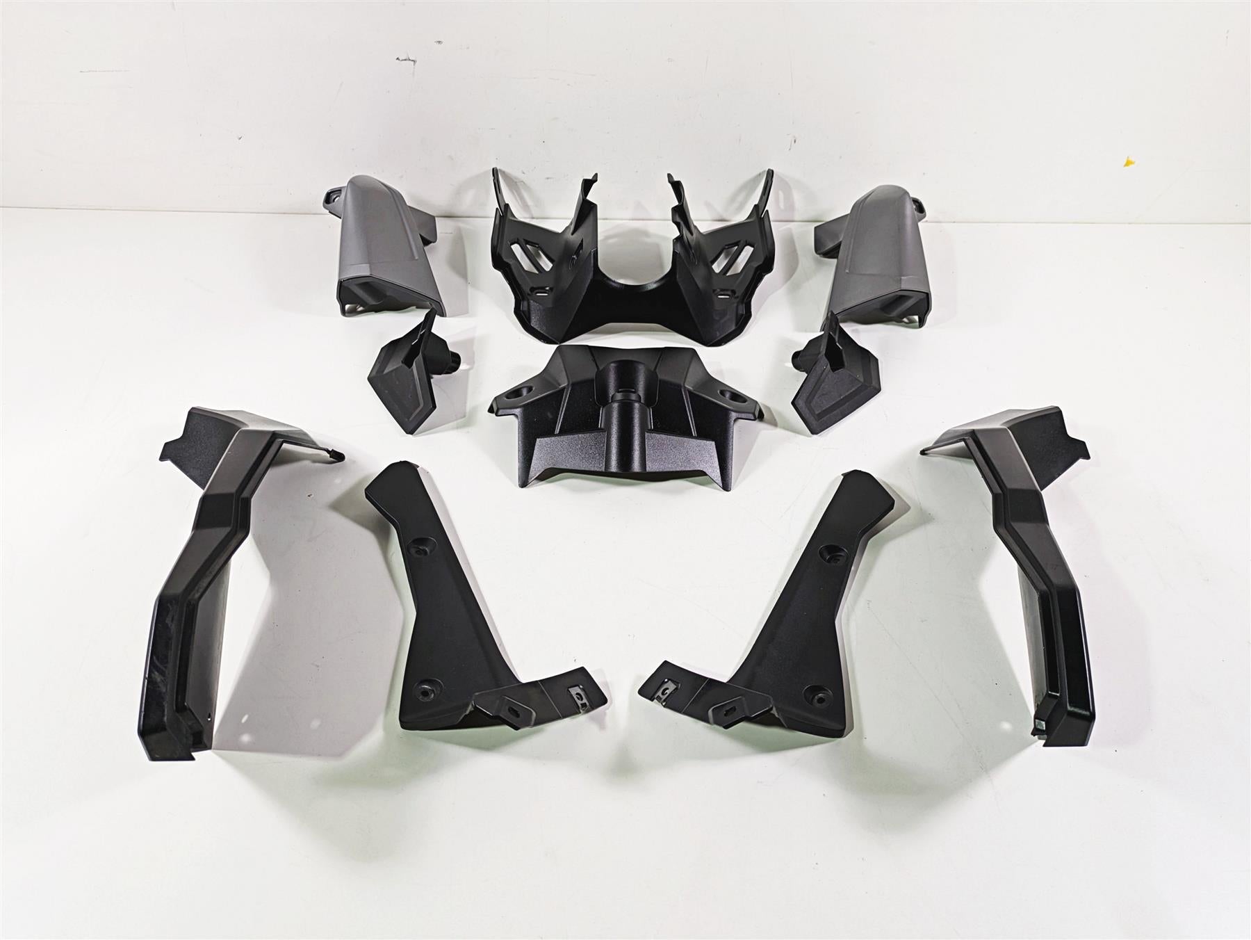 2015 Triumph Tiger Explorer XC Black Molded Plastic Infill Cover Set T2309030 {{ shop.shopifyCountryName }} - Mototech271