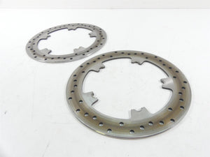 2016 Harley FXDLS Dyna Low Rider Front Brake Rotor Disc Set 44553-06A