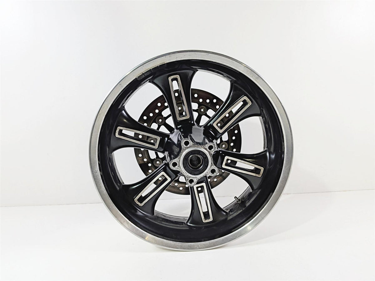 2013 Victory Vision Tour Straight Black Rear Wheel Rim 16x5 1521384 {{ shop.shopifyCountryName }} - Mototech271