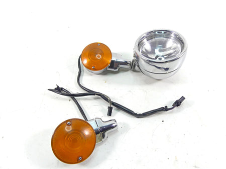 2002 Harley FLSTCI Softail Heritage Front Blinker Spot Light Set - For Parts {{ shop.shopifyCountryName }} - Mototech271