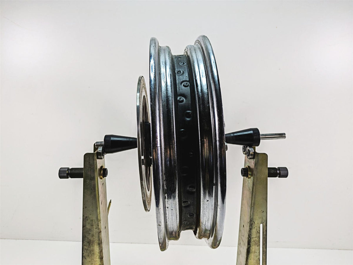 1986 Harley Sportster XLH 883 Straight 16x3 Spoke Rear Wheel Rim 40975-86 {{ shop.shopifyCountryName }} - Mototech271