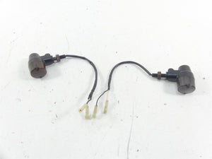 2017 Triumph Thruxton 1200 R British Customs Front Turn Signal Set EL01-097B | Mototech271