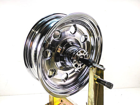 2006 Harley Softail FXSTSI Springer Rear Wheel Rim Chrome 17x6 41117-06 {{ shop.shopifyCountryName }} - Mototech271
