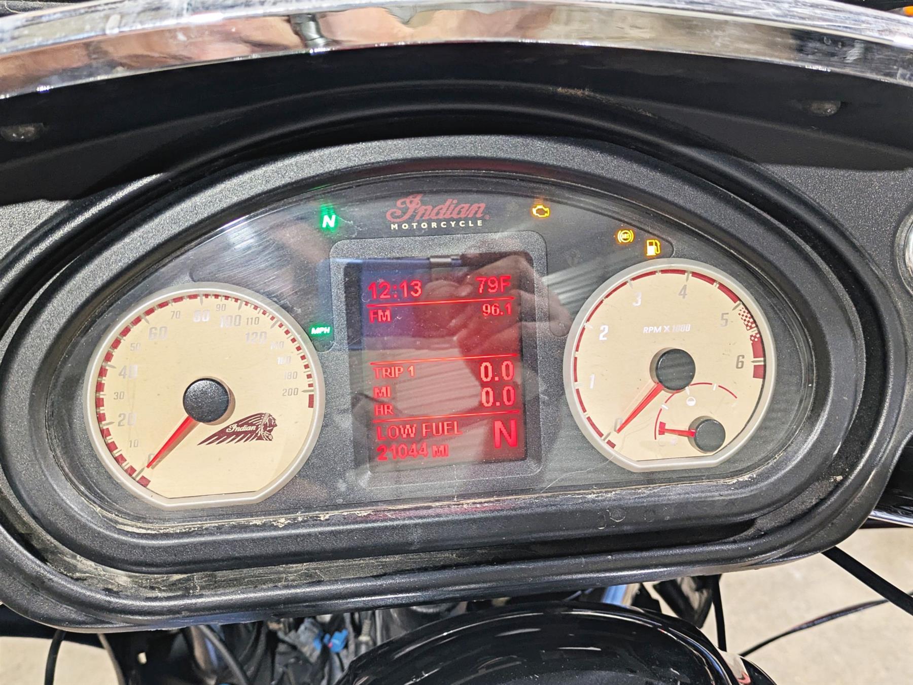 2015 Indian Chieftain Speedometer Gauge Instrument - 21k 3280619-Mototech271