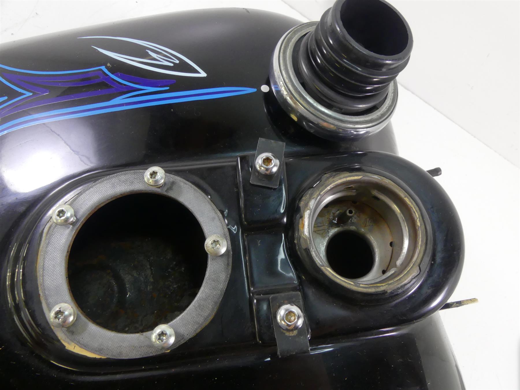 1997 Harley Dyna FXDS Super Glide Conv Fuel Gas Petrol Tank - Read 61267-97 {{ shop.shopifyCountryName }} - Mototech271