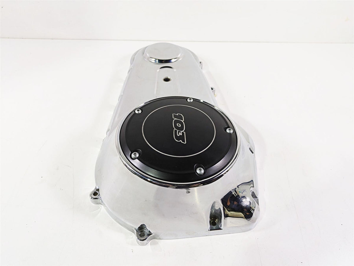 2014 Harley FXDL Dyna Low Rider Outer Primary Drive Clutch Cover Mid 60761-06A {{ shop.shopifyCountryName }} - Mototech271