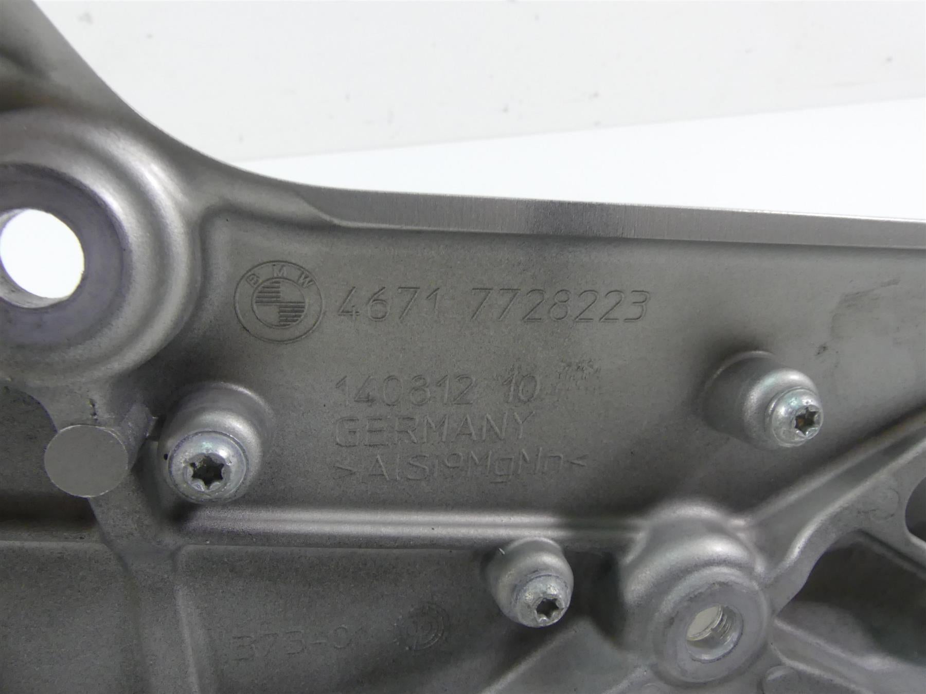 2014 BMW K1600 GTL K48 Left Footpeg Foot Peg & Bracket Mount 46717728223 {{ shop.shopifyCountryName }} - Mototech271