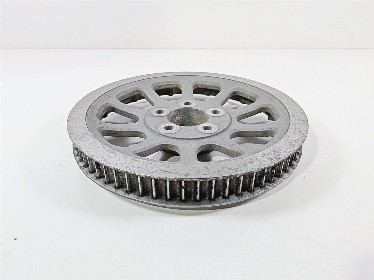2011 Harley FXDF Dyna Fat Bob Rear Drive Belt Pulley Sprocket 66T 1" 40374-07 {{ shop.shopifyCountryName }} - Mototech271