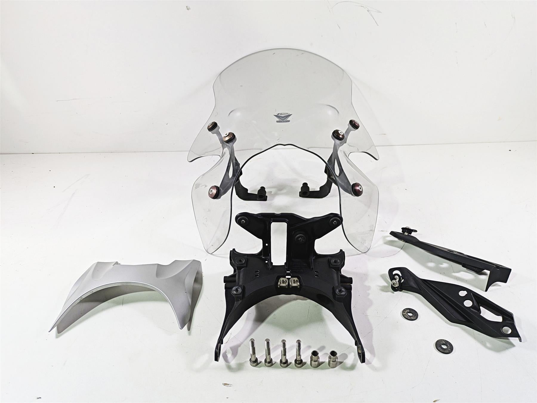 2012 BMW R1200R K27 Ztechnik Vstream Windshield + Mount & Cover Set ...