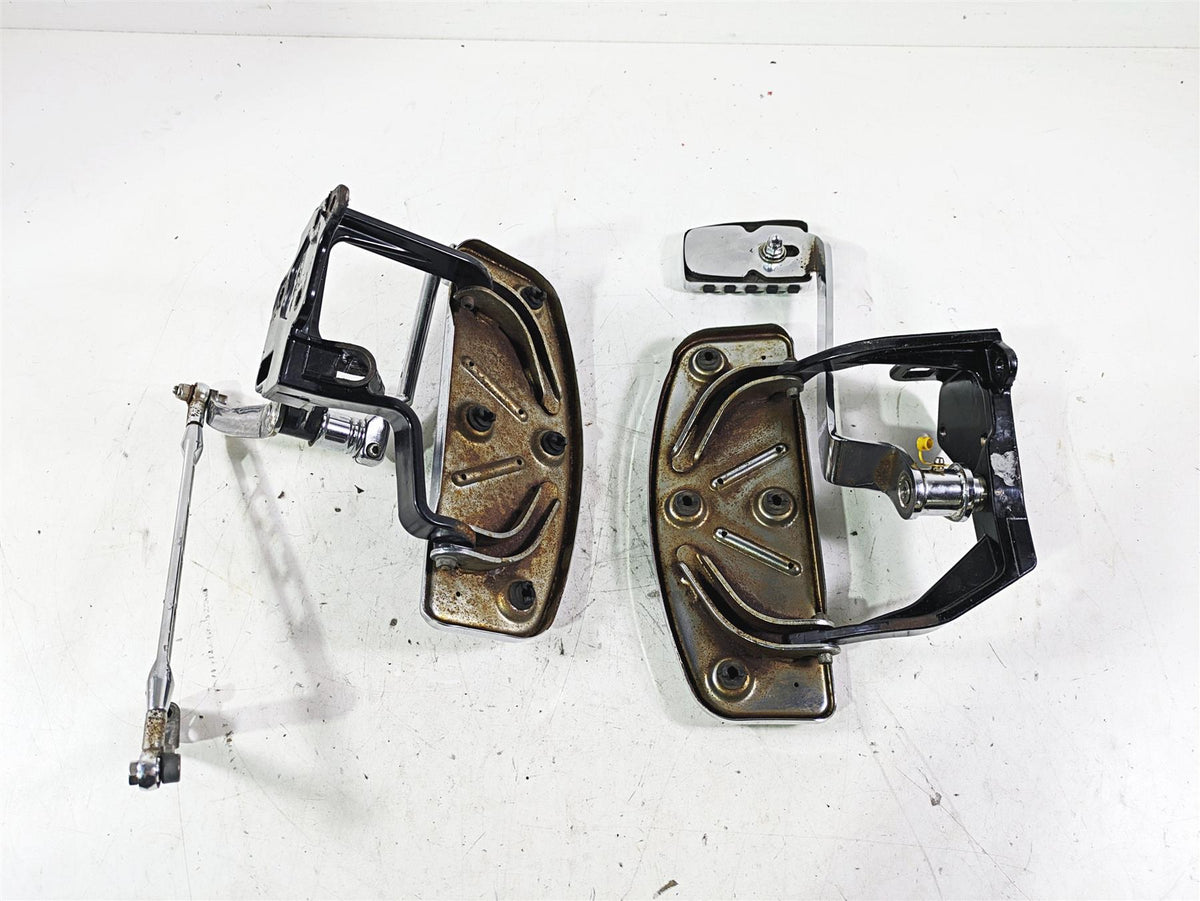 2002 Harley FLSTC Softail Heritage Left Right Chrome Floor Board Set 33630-00A {{ shop.shopifyCountryName }} - Mototech271