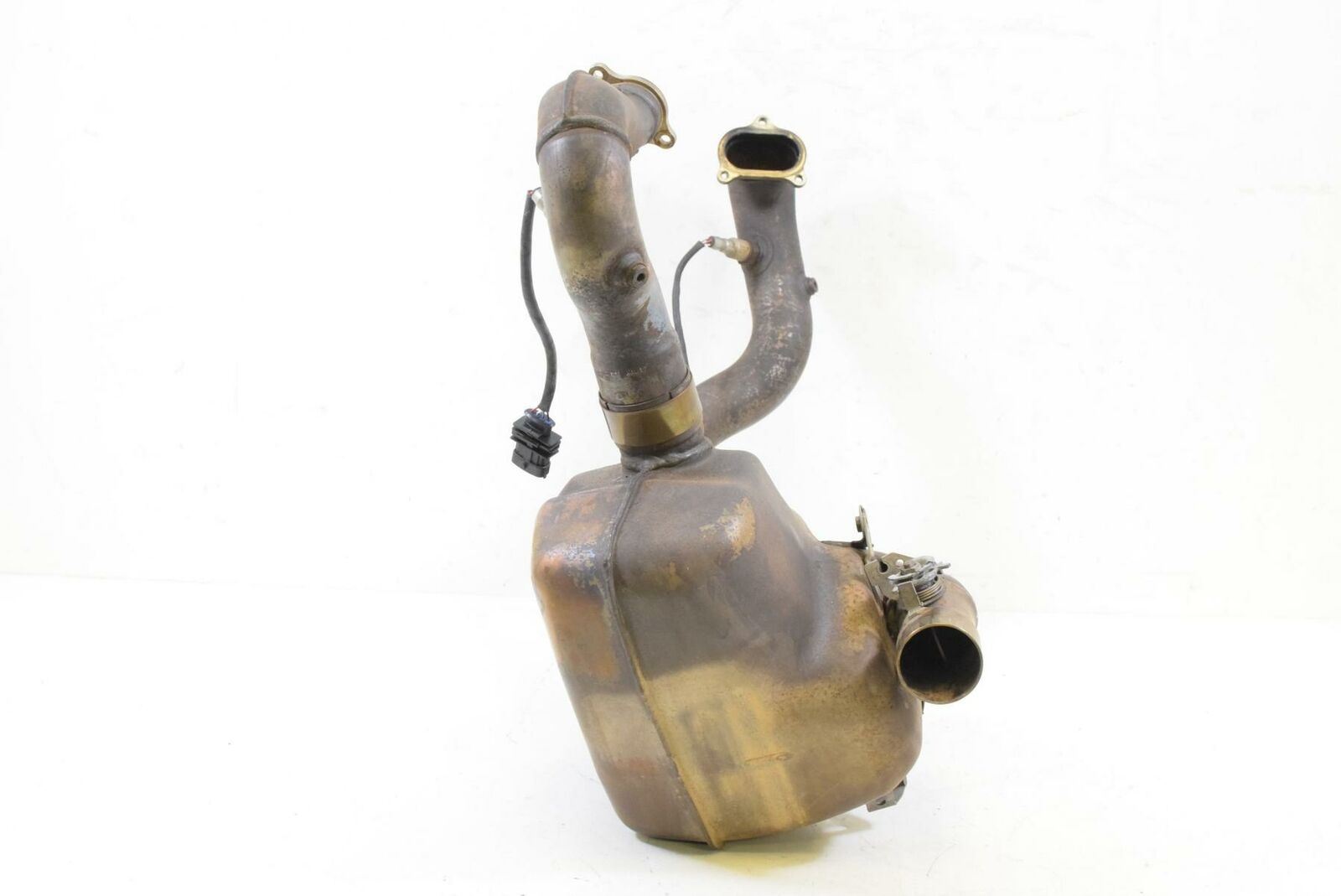 2017 Ducati Multistrada 1200 ABS Exhaust Header Silencer Chamber 57313693B {{ shop.shopifyCountryName }} - Mototech271