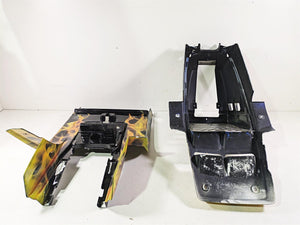 2001 Yamaha Banshee YFZ350 Painted Flames Front Rear Fairings 2GU-W2151-B1-00 | Mototech271