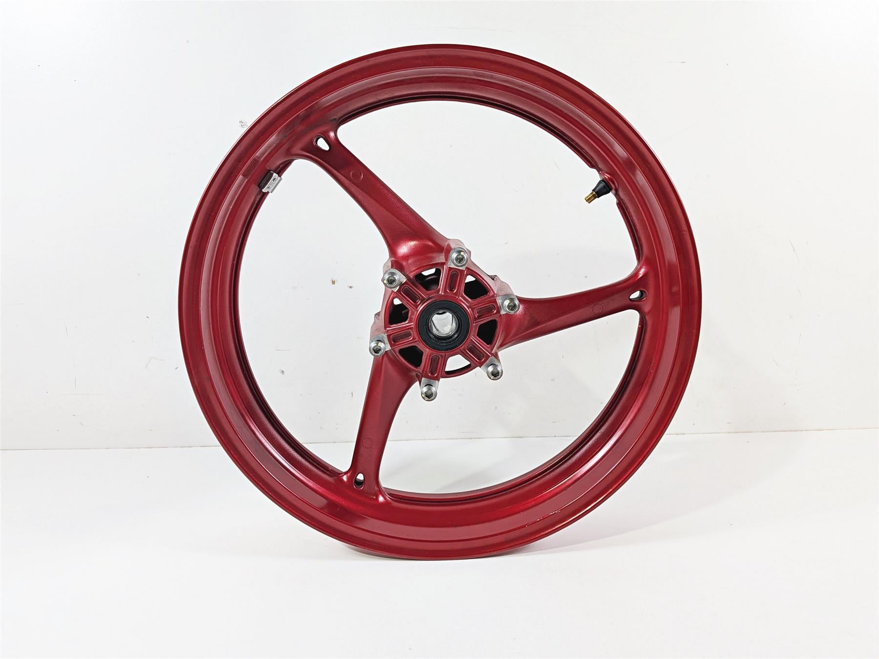 2024 Suzuki GSXR600 Straight Front Wheel Rim Red 17x3.5 54111-14J00 {{ shop.shopifyCountryName }} - Mototech271
