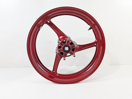 2024 Suzuki GSXR600 Straight Front Wheel Rim Red 17x3.5 54111-14J00 {{ shop.shopifyCountryName }} - Mototech271