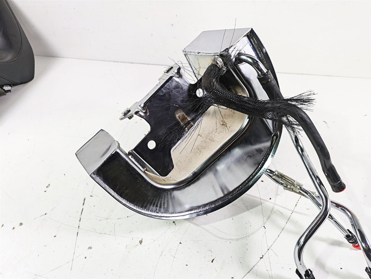 2016 Harley FLSTC Softail Heritage Chrome Oil Tank & Hoses 62498-01A {{ shop.shopifyCountryName }} - Mototech271