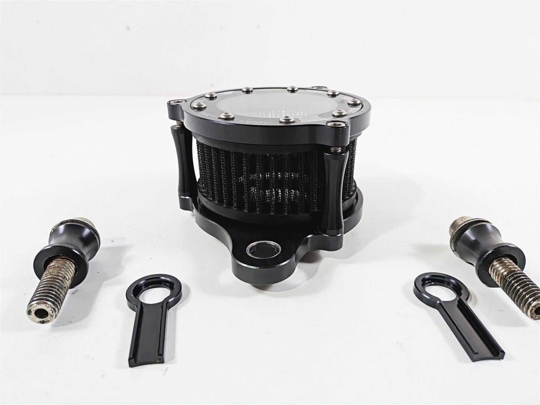 2006 Harley Sportster XL883 Low Figure Machine Air Filter Cleaner Breather {{ shop.shopifyCountryName }} - Mototech271
