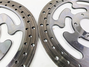 2016 Harley Touring FLHR Road King  Front Brake Disc Rotor Set 41808-08