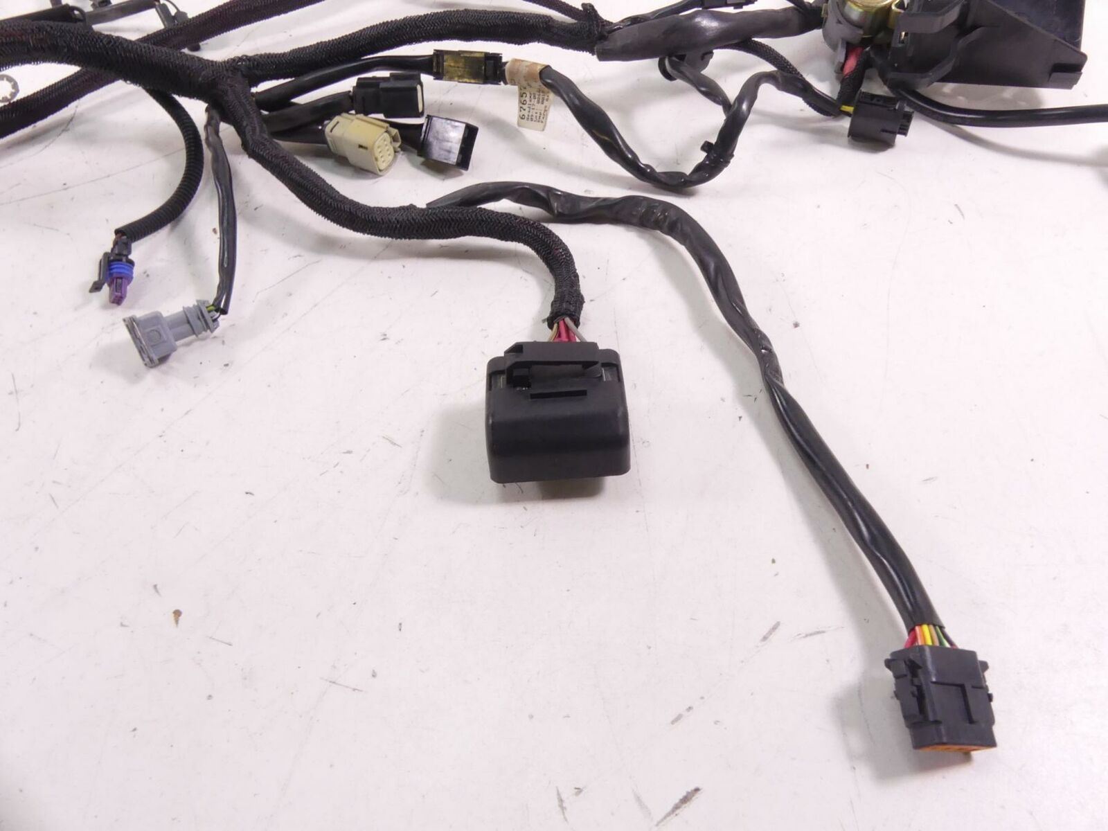 2009 Harley VRSCAW V-Rod Engine & Main Wiring Harness Loom Cable 70125-08A {{ shop.shopifyCountryName }} - Mototech271