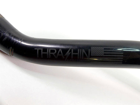 2017 Harley Dyna FXDB Street Bob Thrashin Mid Bend Handlebar Handle Bar Black {{ shop.shopifyCountryName }} - Mototech271
