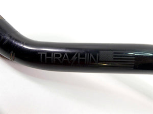 2017 Harley Dyna FXDB Street Bob Thrashin Mid Bend Handlebar Handle Bar Black | Mototech271