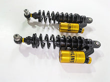 Load image into Gallery viewer, 2017 Harley Dyna FXDB Street Bob Ohlins STX36 Blackline Piggyback Shocks HD764LE | Mototech271
