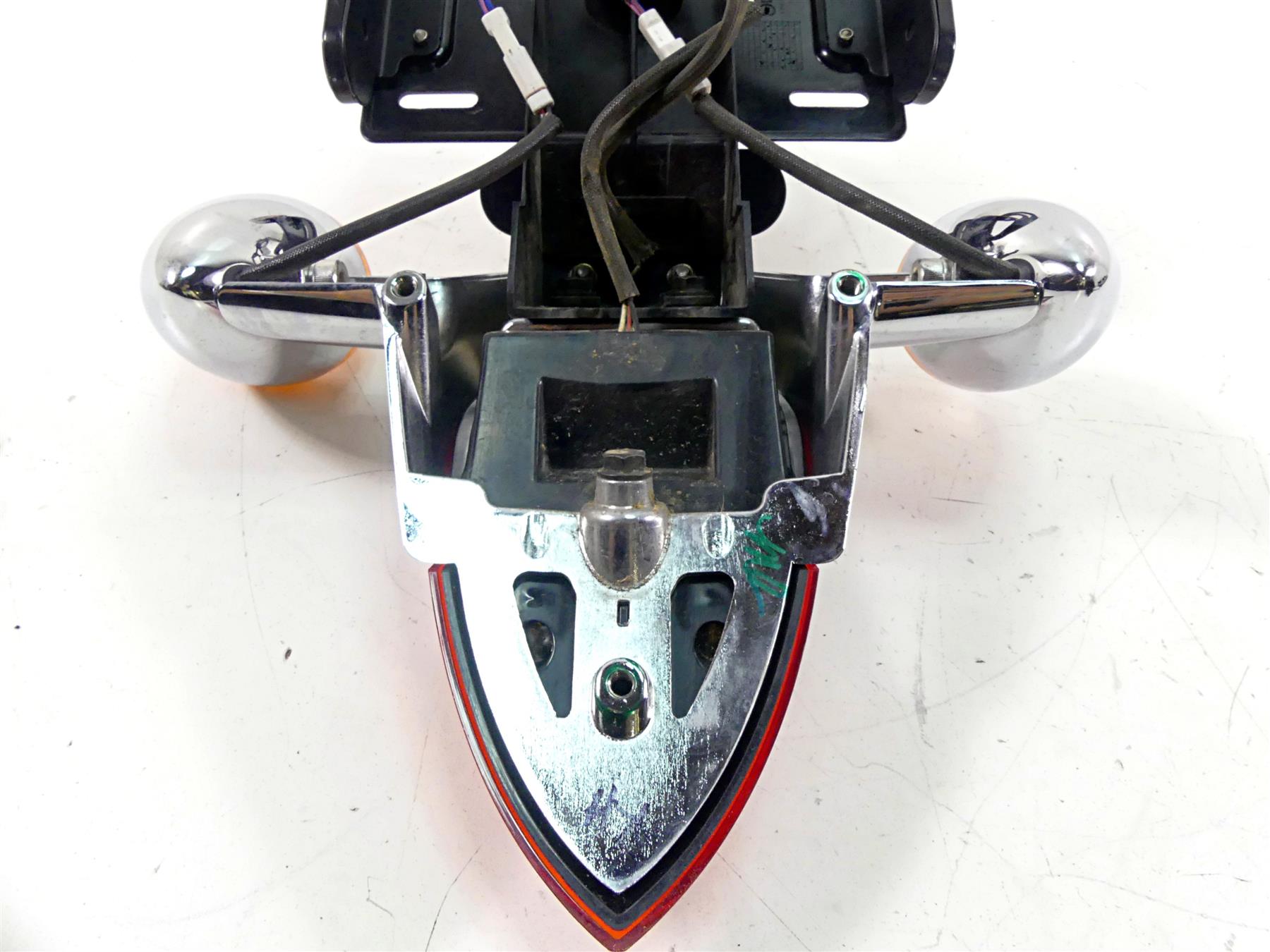 2019 Indian Chieftain Classic Rear Taillight Blinker Plate Holder Set 2412442 {{ shop.shopifyCountryName }} - Mototech271