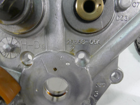 2015 Harley FXDF Dyna Fat Bob Camshaft Cam Shaft Plate Oil Pump Set 25358-06A {{ shop.shopifyCountryName }} - Mototech271