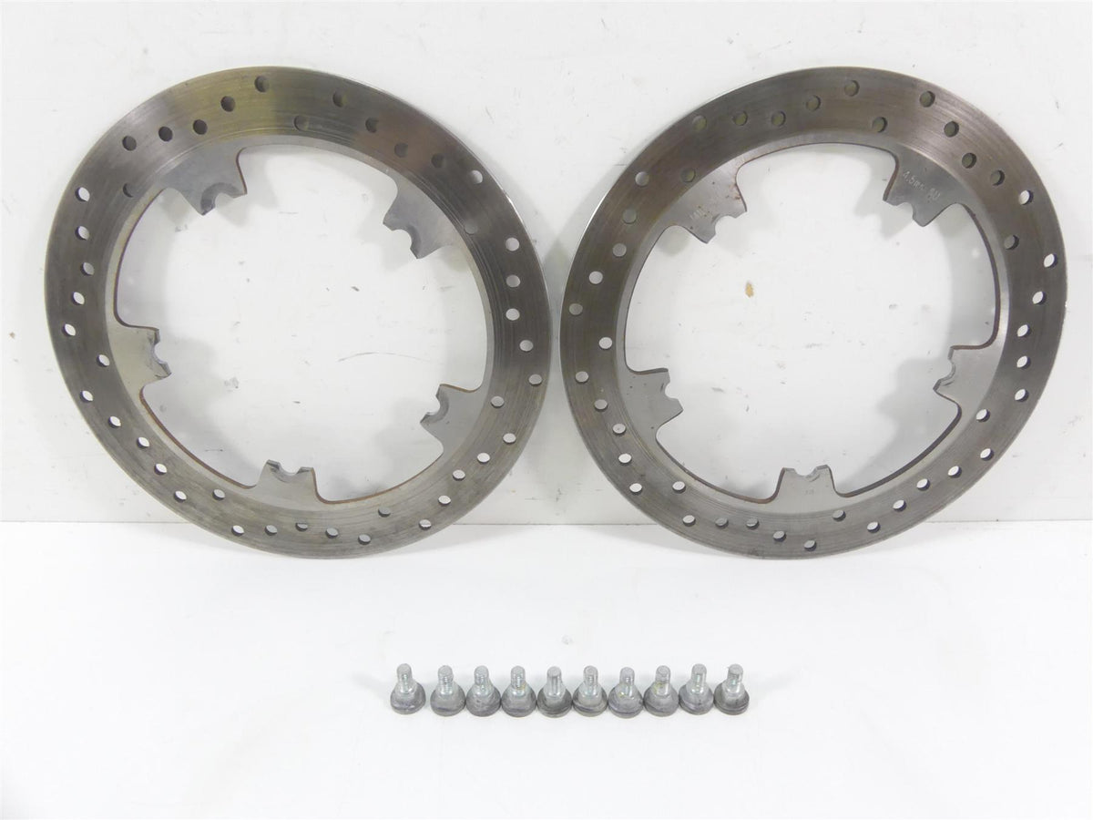 2006 Harley VRSCD Night Rod Front Brake Rotor Disc Set 44553-06A {{ shop.shopifyCountryName }} - Mototech271