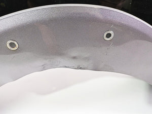 2002 Indian Spirit Deluxe Rear Fender Black Silver - Bent 89-301