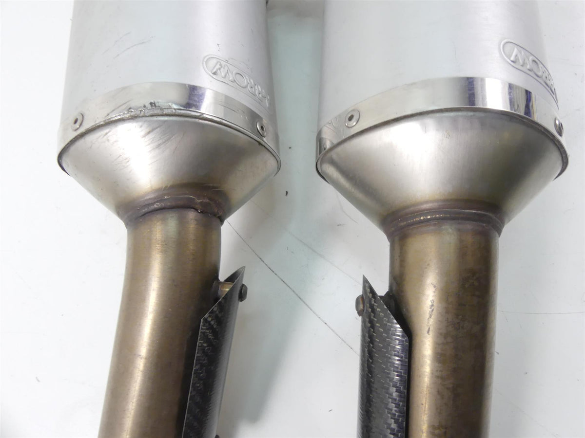 2004 Aprilia RSV1000 R Mille Arrow Exhaust Slip-On Pipe Muffler 71677AON {{ shop.shopifyCountryName }} - Mototech271