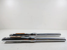 Load image into Gallery viewer, 2009 Harley Dyna FXDFSE CVO Fat Bob Showa Dual Disc Front Fork Leg Set 48780-09
