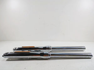 2009 Harley Dyna FXDFSE CVO Fat Bob Showa Dual Disc Front Fork Leg Set 48780-09